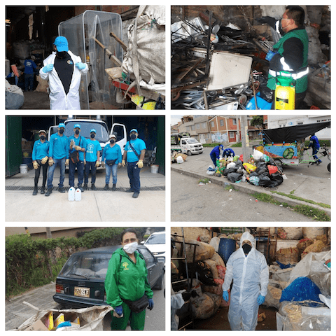 Waste pickers in Colombia during COVID-19 crisis