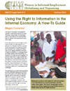 How-To-Guide on Using the Right to Information in the Informal Economy