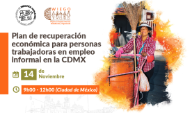 Asamblea General 2022 - Plan de recuperación económica para personas trabajadoras en empleo informal en la CDMX