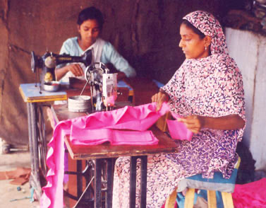 Home-Based Garment Workers, SEWA