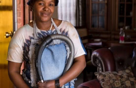 Domestic worker in Joburg, South Africa