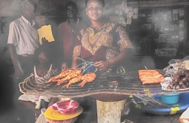 Liberia Street Vendor