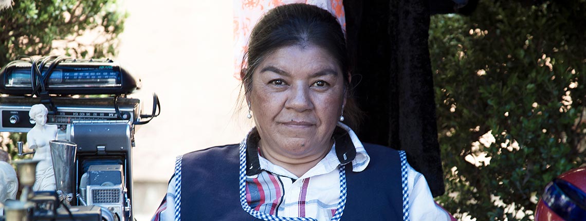 Street vendor in Mexico City in 2019