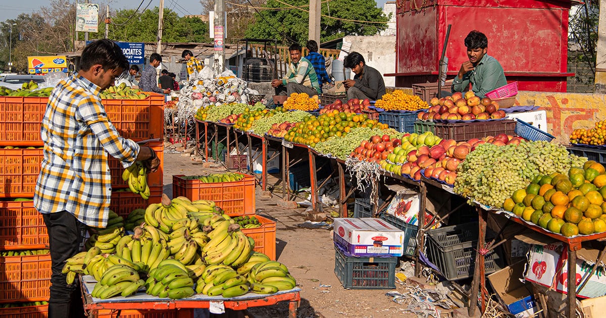 Street food vendors Delhi