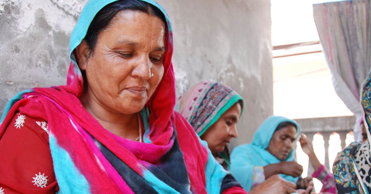 Home-Based Workers, Lahore, Pakistan, 2014