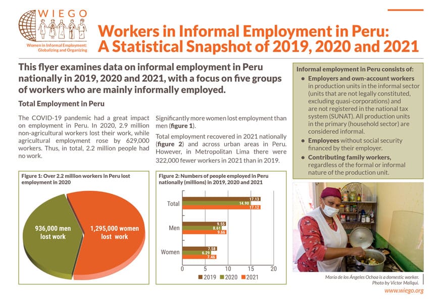 Workers in Informal Employment in Peru - A Statistical Snapshot