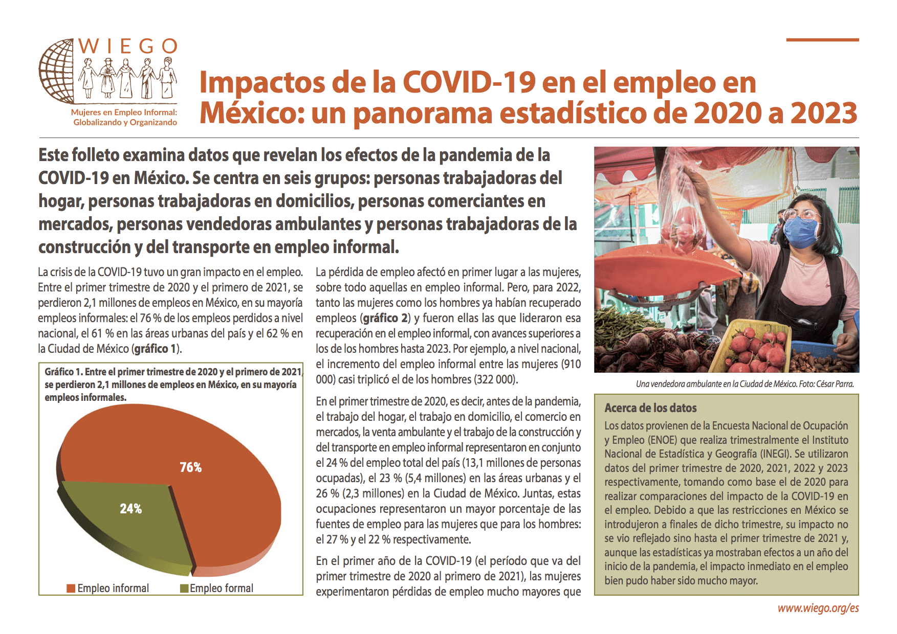 Impactos de la COVID-19 en el empleo en México: un panorama estadístico de 2020 a 2023